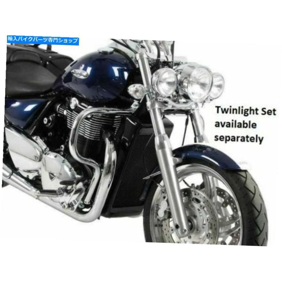クロームパーツ Triumph Thunderbird 1600/1700 / Storm Engine Guard - Chrome Hepco＆Becker 2009 Triumph Thunderbird 1600/1700 / Storm Engine G