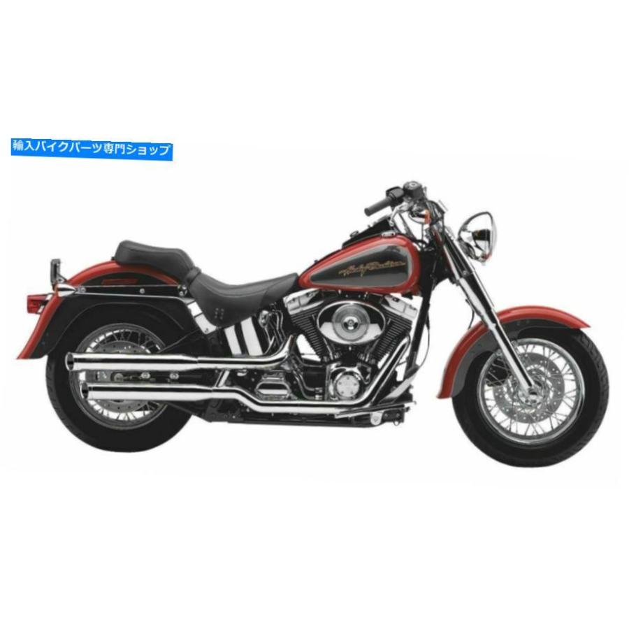 クロームパーツ COBRA 3 \"チップクロームを持つスリップオンマフラー - 6001 Cobra 3\" Slip-On Mufflers with Tip Chrome - 6001