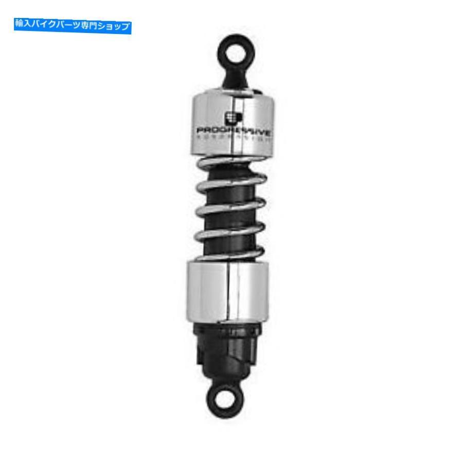 クロームパーツ プログレッシブ412-4006C 412シリーズショック11.5 \"クロム Progressive 412-4006C 412 Series Shocks 11.5\"" Chrome"