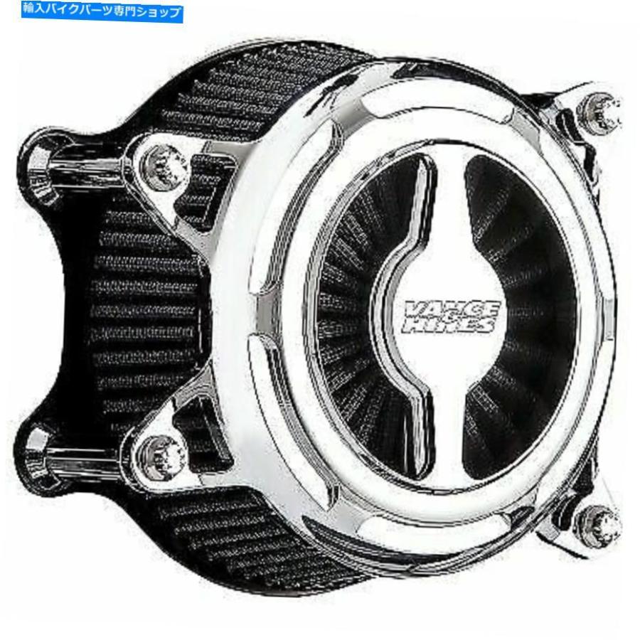 クロームパーツ VANCE＆HINS CHROME VO2ブレードエアクリーナフィルターハーリーM8 SOSAIL 18 UP Vance \u0026 Hines Chrome VO2 Blade Air Cleaner Filter