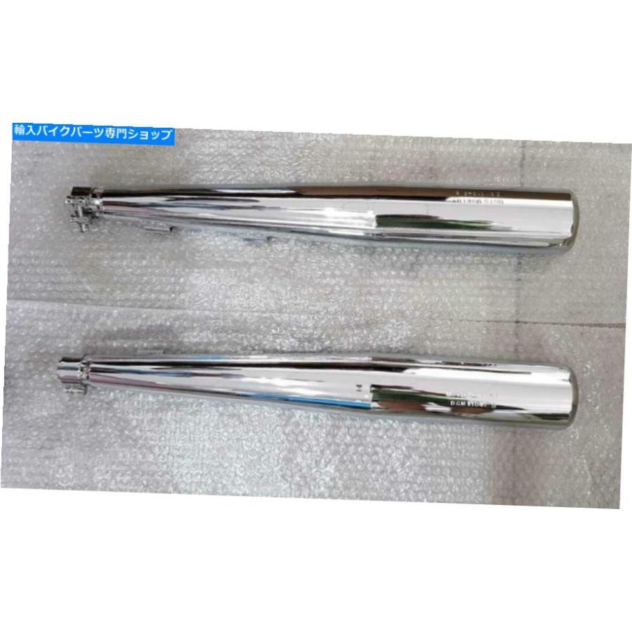 クローム部分品 ペアターミナルサイレンサークロムオートバイモリーニ3.1 / 2 350旅する御引き回し Pair Terminals Silencer Chrome Motorcycle Morini 3.1/