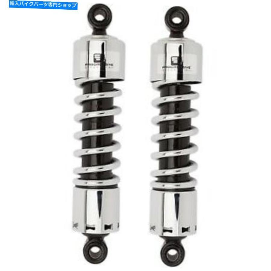 クロームパーツ プログレッシブサスペンション - 412-4036C - 412シリーズ12インチ。ショック、クロムハーレーの広い Progressive Suspension - 412-4