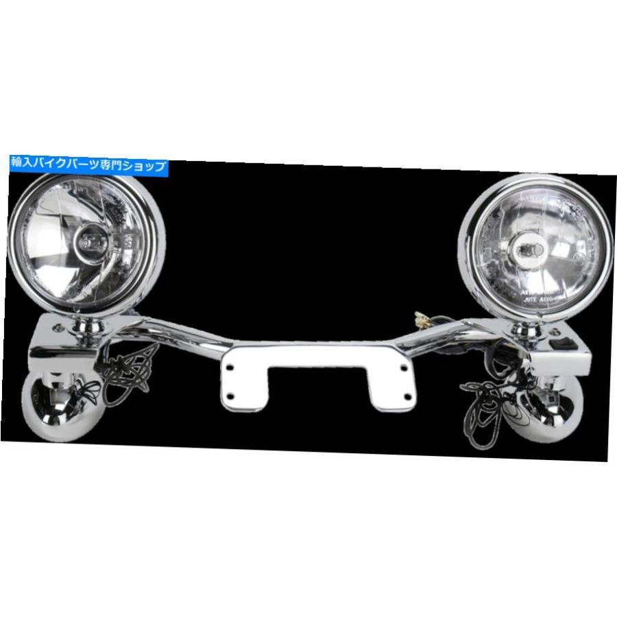 クロームパーツ コブラライトバー用ホンダ1998-2003エース750デラックス - クロム Cobra Lightbar FOR HONDA 1998-2003 ACE 750 Deluxe - Chrome