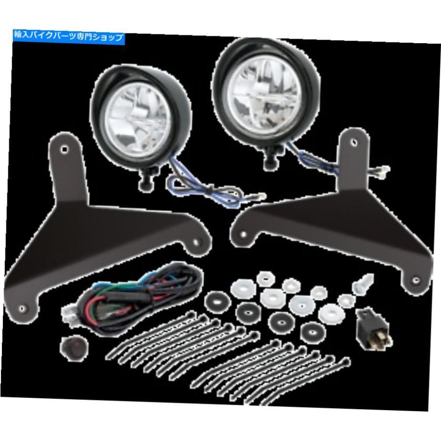 クロームパーツ Show Chrome 41-208BKフォーカス3-1 / 2 \"駆動ライトキット Show Chrome 41-208BK Focus 3-1/2\"" Driving Light Kit"