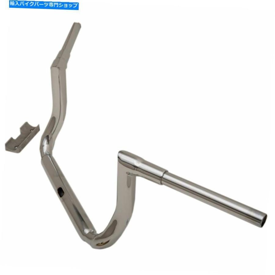 クロームパーツ La Choppers Chrome 10 \"Flht LA-7365-10用グランデツインピークハンドルバー LA CHOPPERS CHROME 10\" GRANDE TWIN PEAKS HANDLEBAR Fの画像