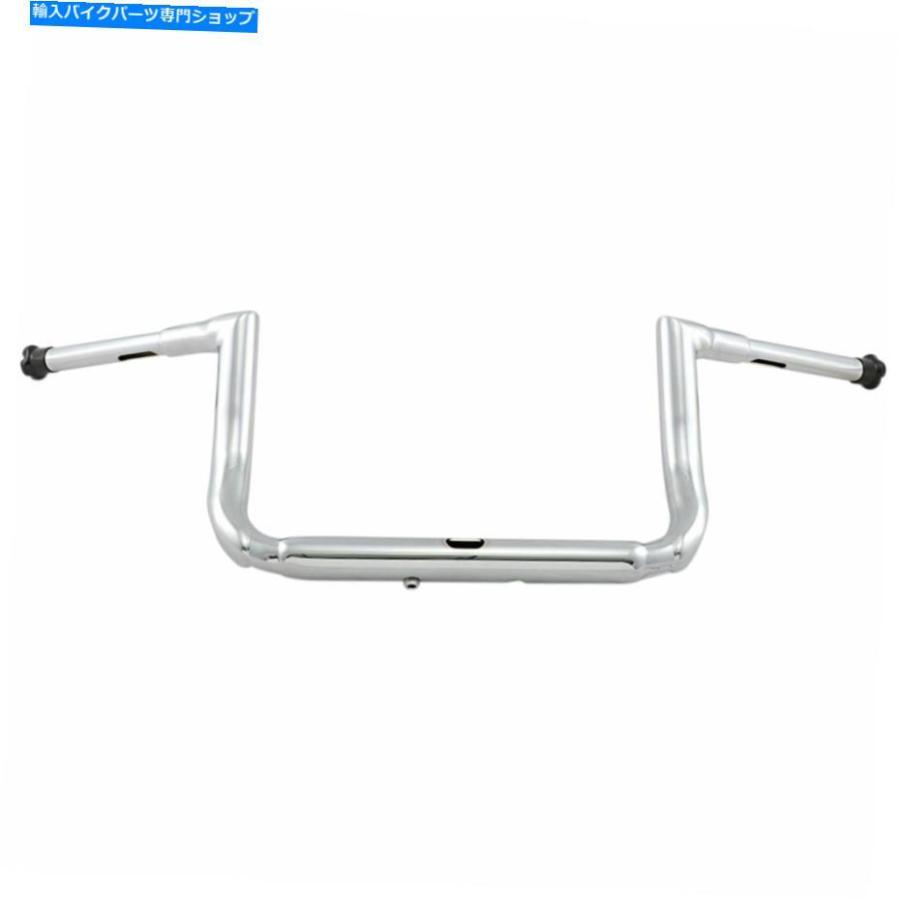 クロームパーツ La Choppers Chrome 10 \"Flht LA-7365-10用グランデツインピークハンドルバー LA CHOPPERS CHROME 10\" GRANDE TWIN PEAKS HANDLEBAR Fの画像