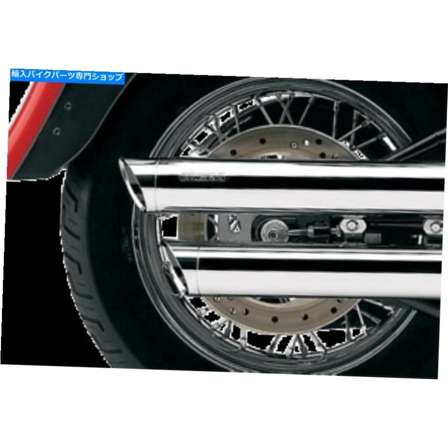 クロームパーツ COBRA 6004 3スリップオンクローム Cobra 6004 3in. Slip-Ons Chrome