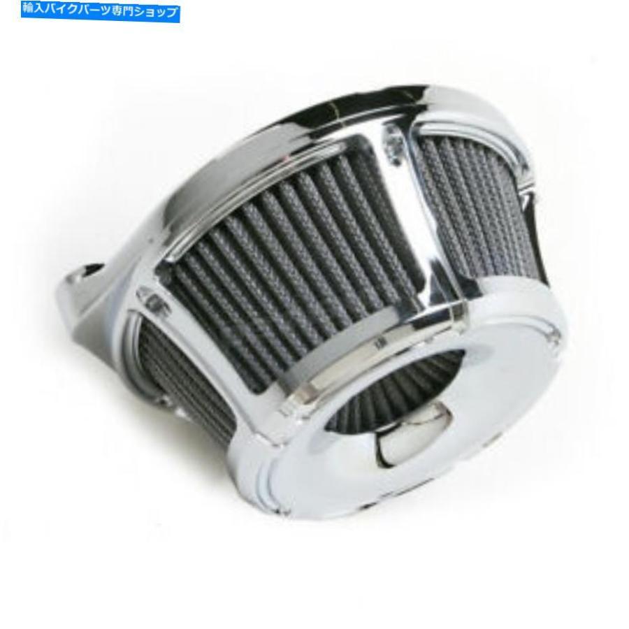 クロームパーツ Arlen Ness Chromeスロットトラック逆シリーズエアクリーナキット - 18-922 Arlen Ness Chrome Slot Track Inverted Series Air Clean