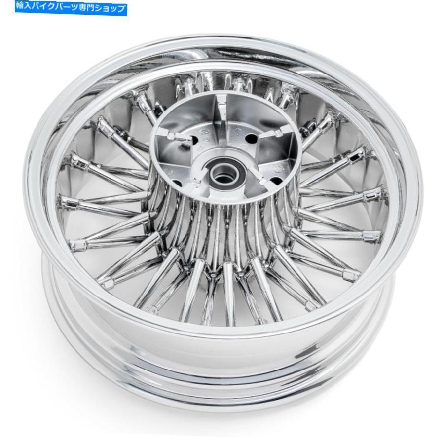 クロームパーツ 16x5.5ファットスポークリアホイールABSハーレーツーリングバッガーFLHTK FLHTCU 2009-2020 16x5.5 Fat Spoke Rear Wheel ABS for Har