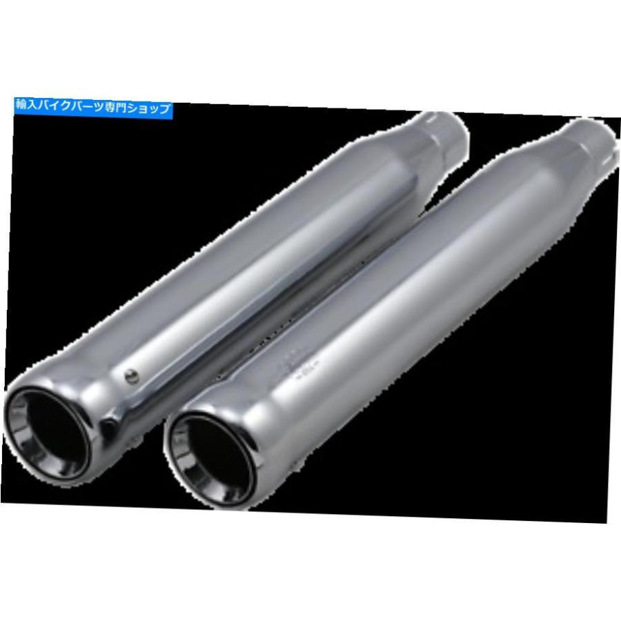 クロームパーツ コブラNHシリーズマフラーズクローム6042 Cobra NH Series Mufflers Chrome 6042