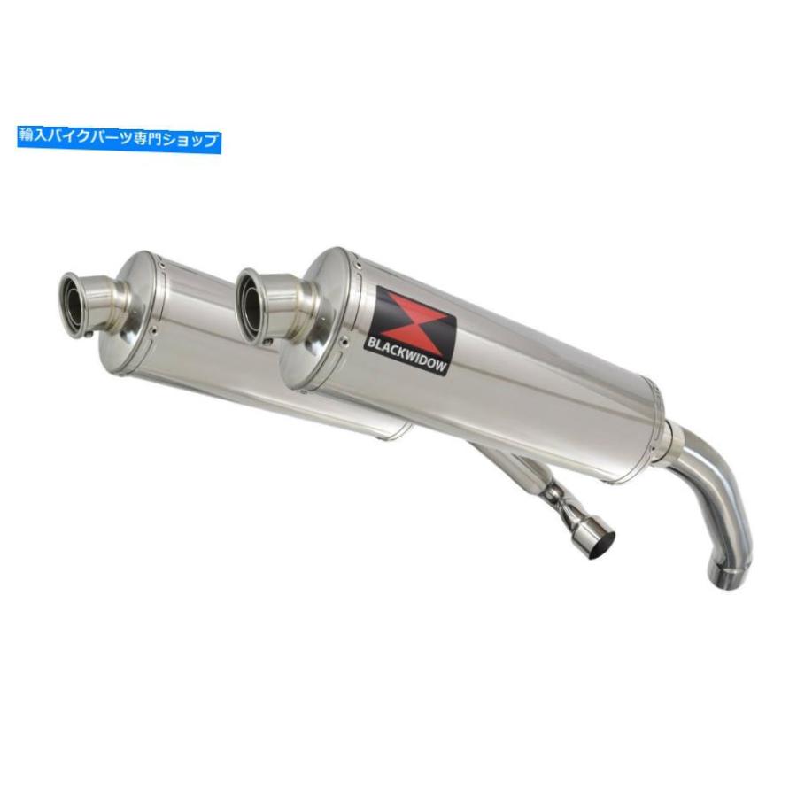 クロームパーツ CBR 1000 F CBR1000F 4-2排気サイレンサーSC24楕円形ステンレスFK-FX 89-99 400SS CBR 1000 F CBR1000F 4-2 EXHAUST SILENCERS SC24 Oの画像