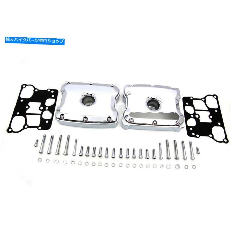 クローム部分品 Chrome Harleyロッカーボックス席仕掛けるFLST、FXST、FXD、FLT 99 UP V-TWIN 11-2700 x8 Chrome Harley Rocker Box Set FLST, FXST, FXD, フレーム-車、バイク、自転車-バイク