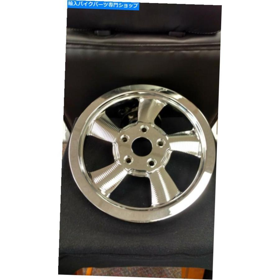 クローム部分品 フィットハーレーツイストスタイルクロームビレットベルトプーリスプロケット66 T×20粍 Fit Harley TWISTED style Chrome Billet Bel その他フレーム関連用品-車、バイク、自転車