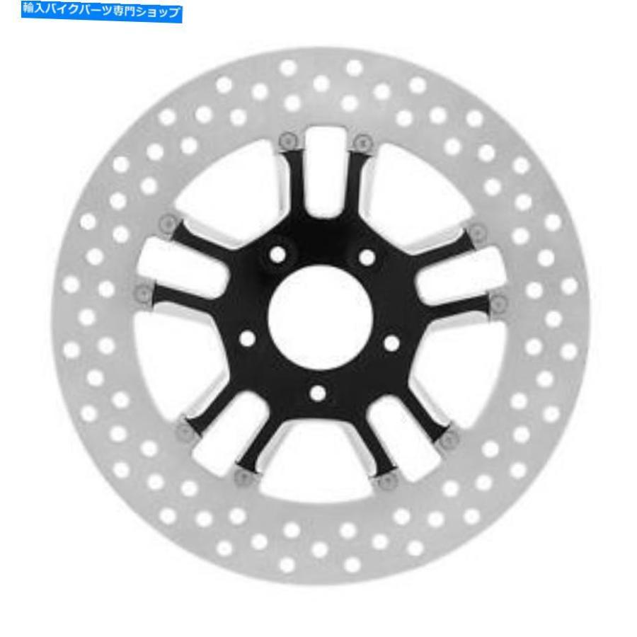 クロームパーツ パフォーマンス機械ディクソンローターブラック/クロム0133-1800DXNS-BMP PERFORMANCE MACHINE DIXON ROTORS BLACK/CHROME 0133-1800D