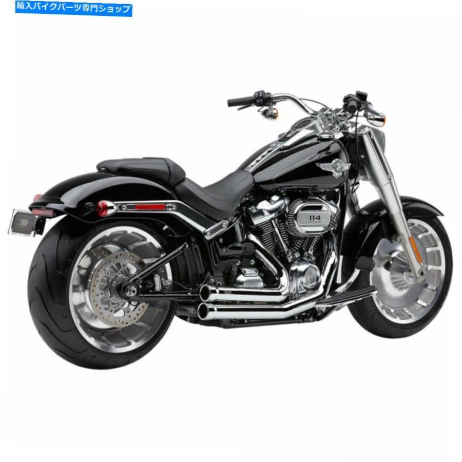 クロームパーツ コブラクローム909エキゾースト2：2システム2018-19ハーレーソフトFLFB / FLFB / FXBRS Cobra Chrome 909 Exhaust 2:2 System 2018-19