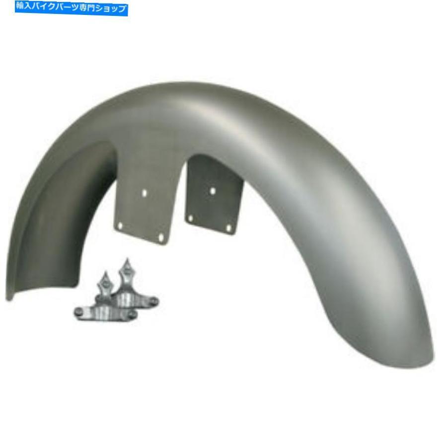 クロームパーツ クロムアダプタ付きRC部品フロントフェンダーキット - 21インチホイールRC140C RC Components Front Fender Kit with Chrome Adapter