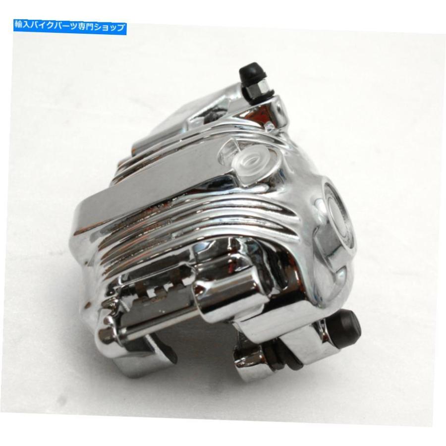 クロームパーツ ハーレーダビッドソンXLクロームフロントキャリパーキット右側'04-'07 44546-04 Harley Davidson XL Chrome Front Caliper Kit Rightの画像