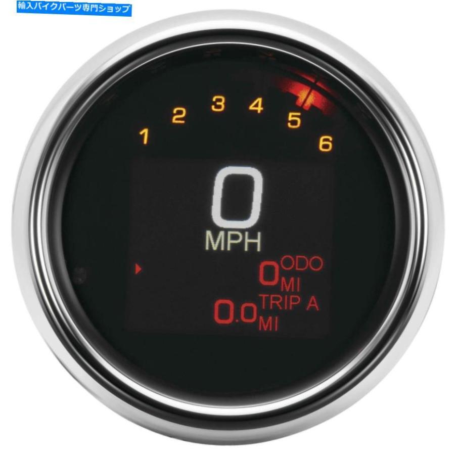 クロームパーツ Dakota Digital Speedo 3/3/8 \"CH BZ 04-11 MLX-3004 DAKOTA DIGITAL SPEEDO 3/3/8\" CH BZ 04-11 MLX-3004