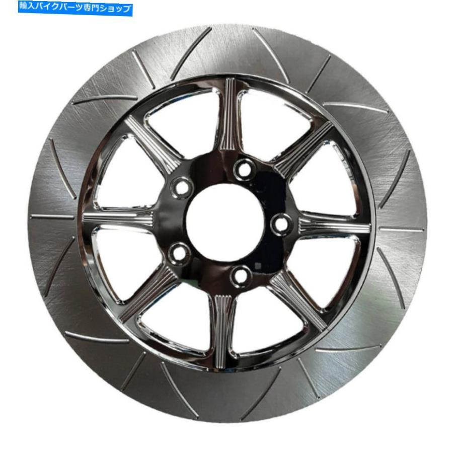クローム部分品 Lyndall打ちきり高カーボン鋼フェニックスフロントロータークローム727-0315 LYNDALL BRAKES HIGH CARBON STEEL PHOENIX FRONT ROTOR CHRO 車、バイク、自転車-バイク