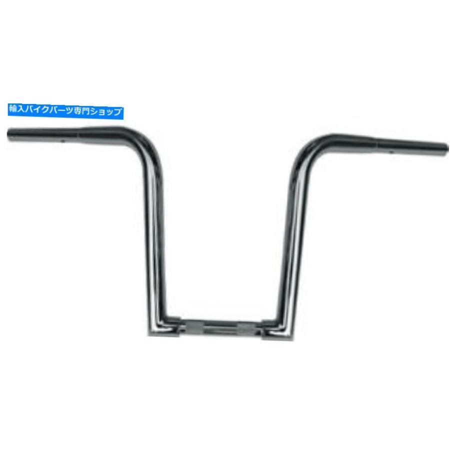 クロームパーツ ワイルド1 1/4インチ。ぽっちゃり極限Zハンドルバー10in。 APE - Chrome WO610 Wild 1 1 1/4in. Chubby Outlaw Z Handlebar 10in. Ape