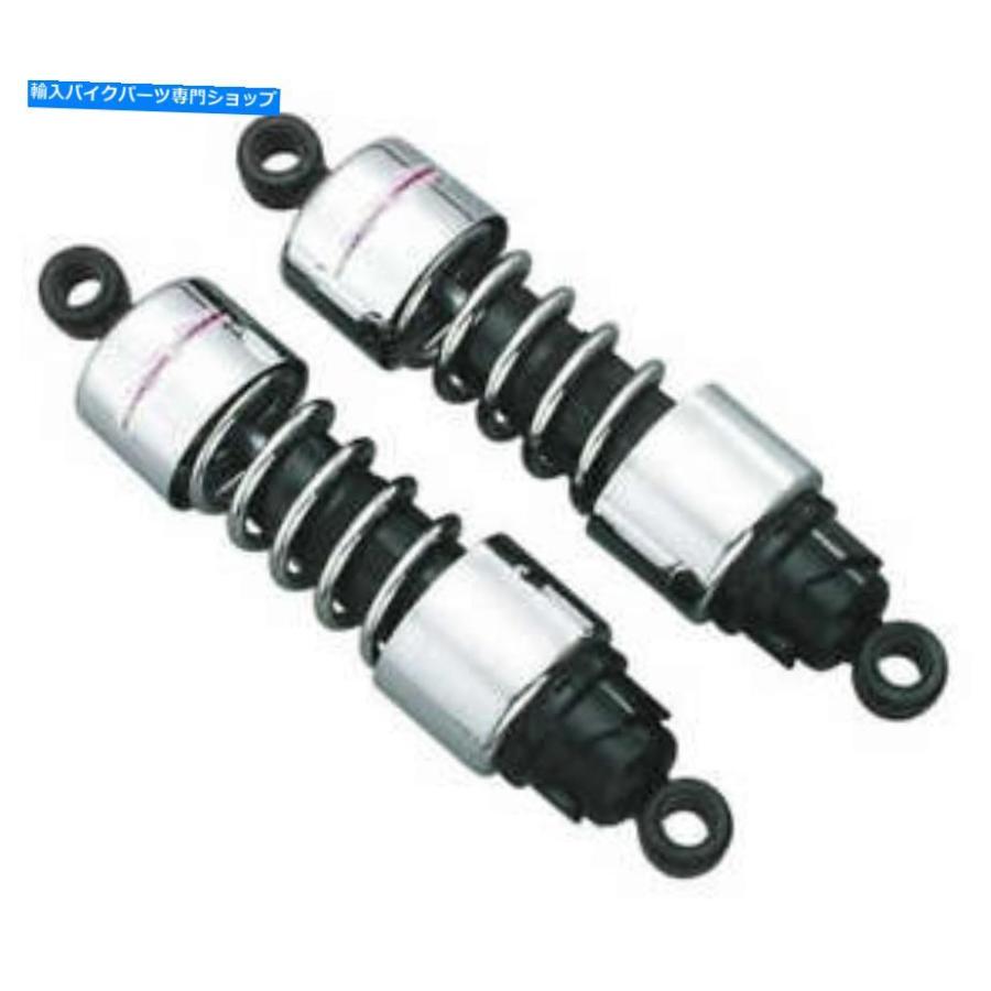 クロームパーツ ストリートのためのプログレッシブサスペンション412シリーズの頑丈な衝撃。 80-83 GL1100 GW Progressive Suspension 412 Series Hea