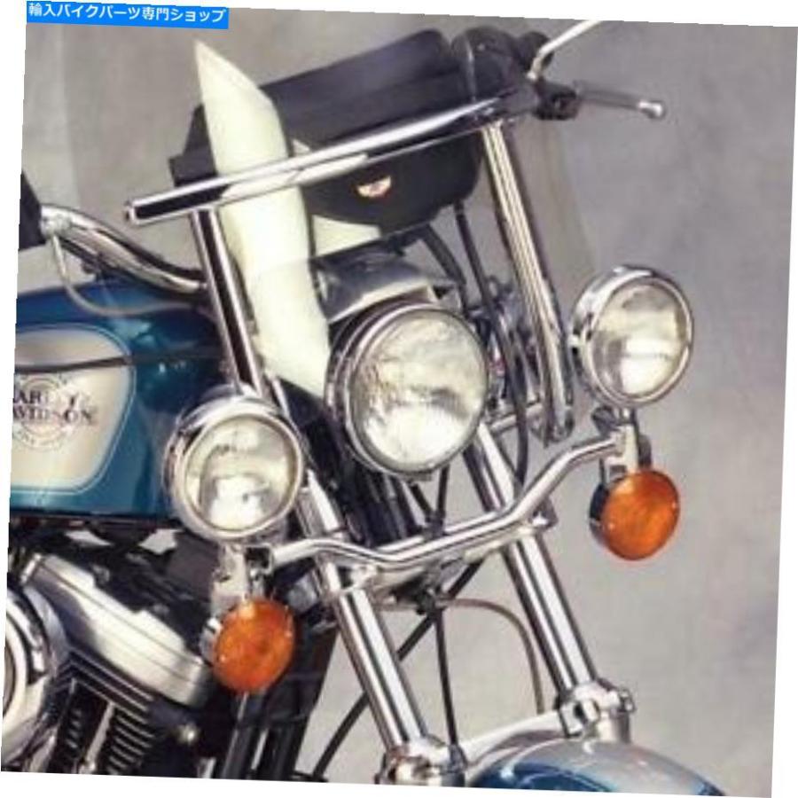 クロームパーツ ナショナルサイクルスポットライトバーハーレーダビッドソンFXLRローライダーカスタム1992 National Cycle Spot light Bar Harley Dav