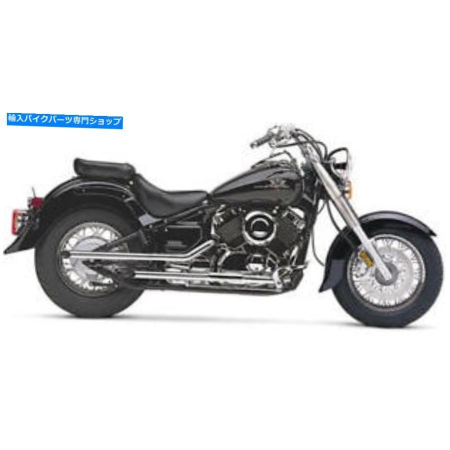 クローム部分品 コブラドラッグパイプスリップオンマフラークロム＃2273 Yamaha V-STAR 1100 2006-2009 Cobra Drag Pipes Slip-On Mufflers Chrome #2 フレーム-バイク-車、バイク、自転車