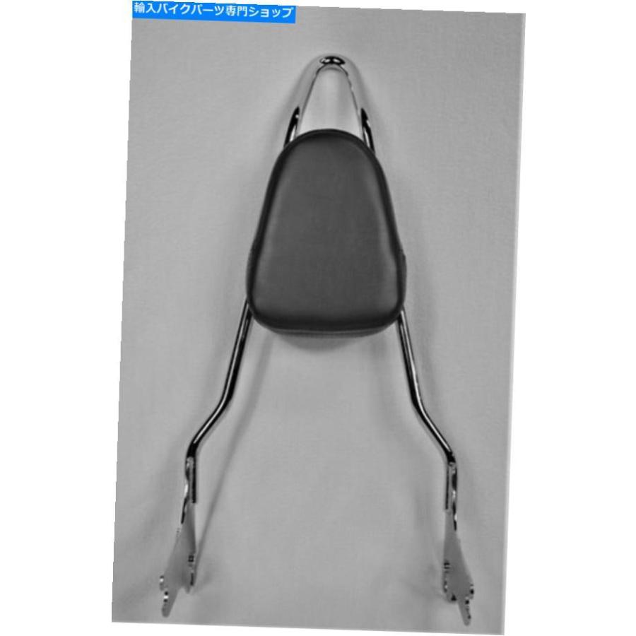 クロームパーツ Chrome 97-08パッド - 18 \"とクイックリリースのSissy Barをツーリング CHROME 97-08 Touring Quick Release Sissy Bar WITH PAD- 18\"の画像