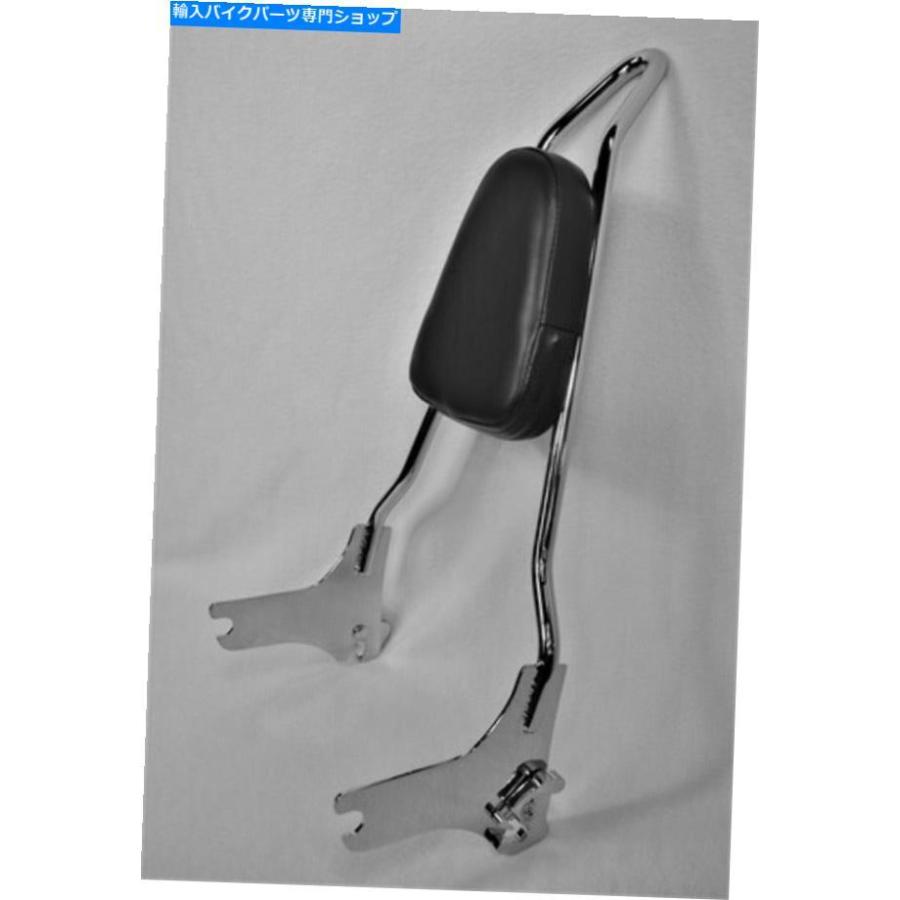 クロームパーツ Chrome 97-08パッド - 18 \"とクイックリリースのSissy Barをツーリング CHROME 97-08 Touring Quick Release Sissy Bar WITH PAD- 18\"の画像