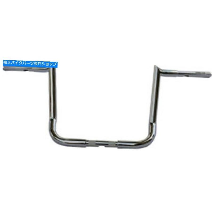 クロームパーツ ワイルド1 10 \"Harley DavidsonのWO590のためのハンガーのハンガー Wild 1 10\" Chrome Reaper Bagger Ape Hangers For Harley Davidso
