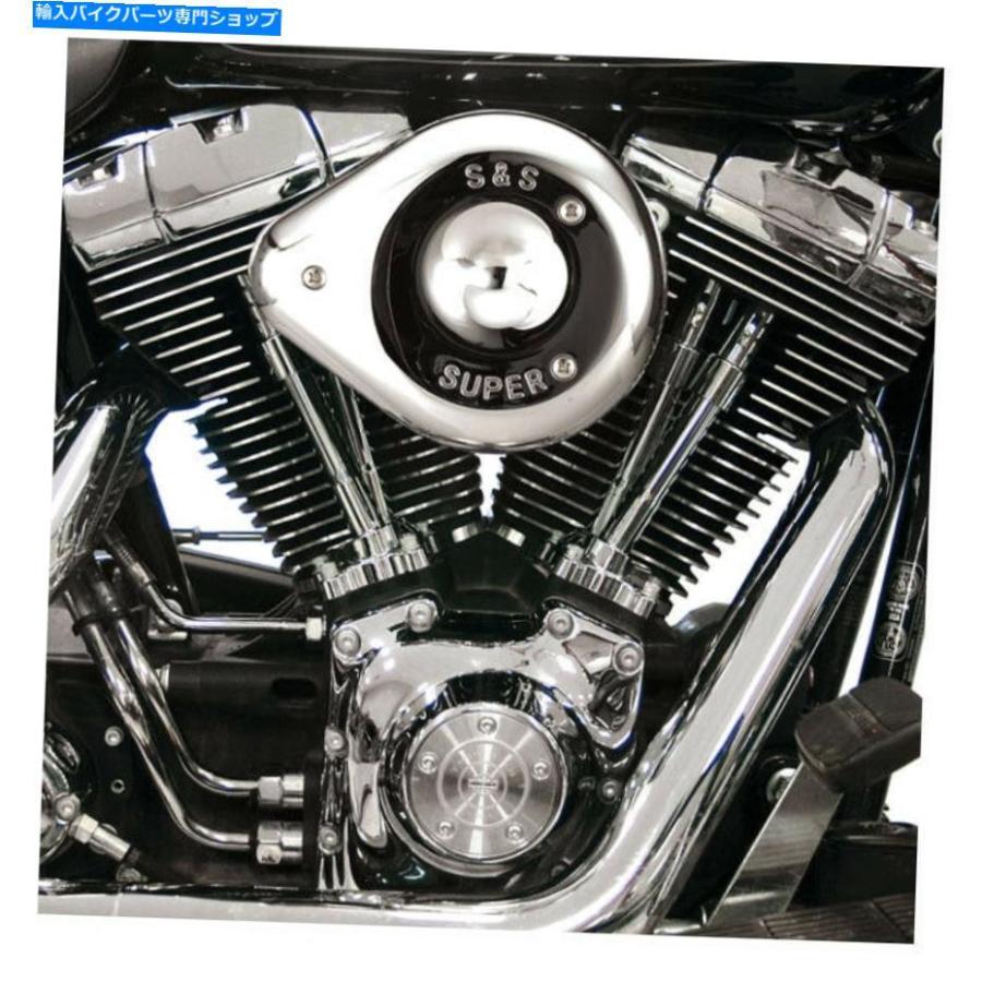 クロームパーツ S＆エアフィルターティアドロップクロムF.HARLEY - Davidson BT 93-13 Keihin CV Delphi S \u0026 Air Filters Teardrop Chrome F.Harley -の画像