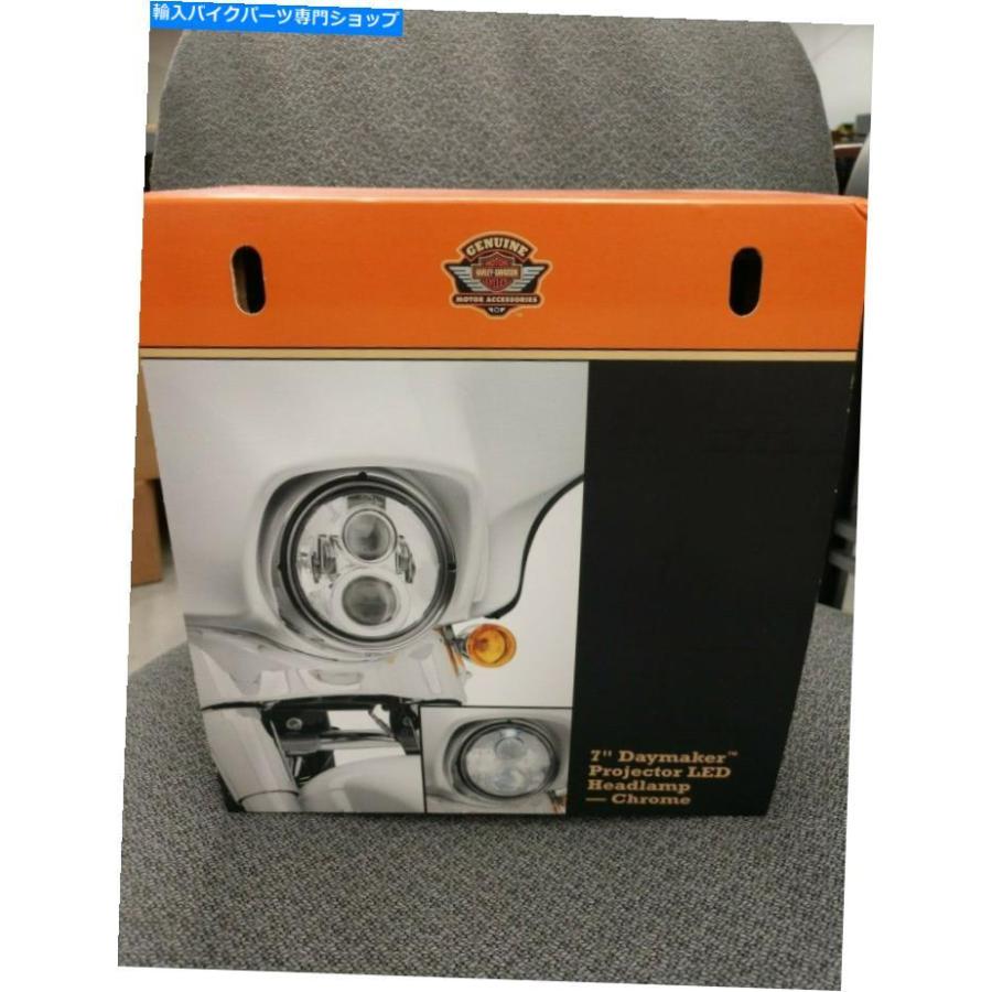 クロームパーツ Harley-Davidson 7 \"デイメーカープロジェクターLEDヘッドランプ - クロム＃67700265 *廃止* HARLEY-DAVIDSON 7\"" DAYMAKER PROJECTOR"