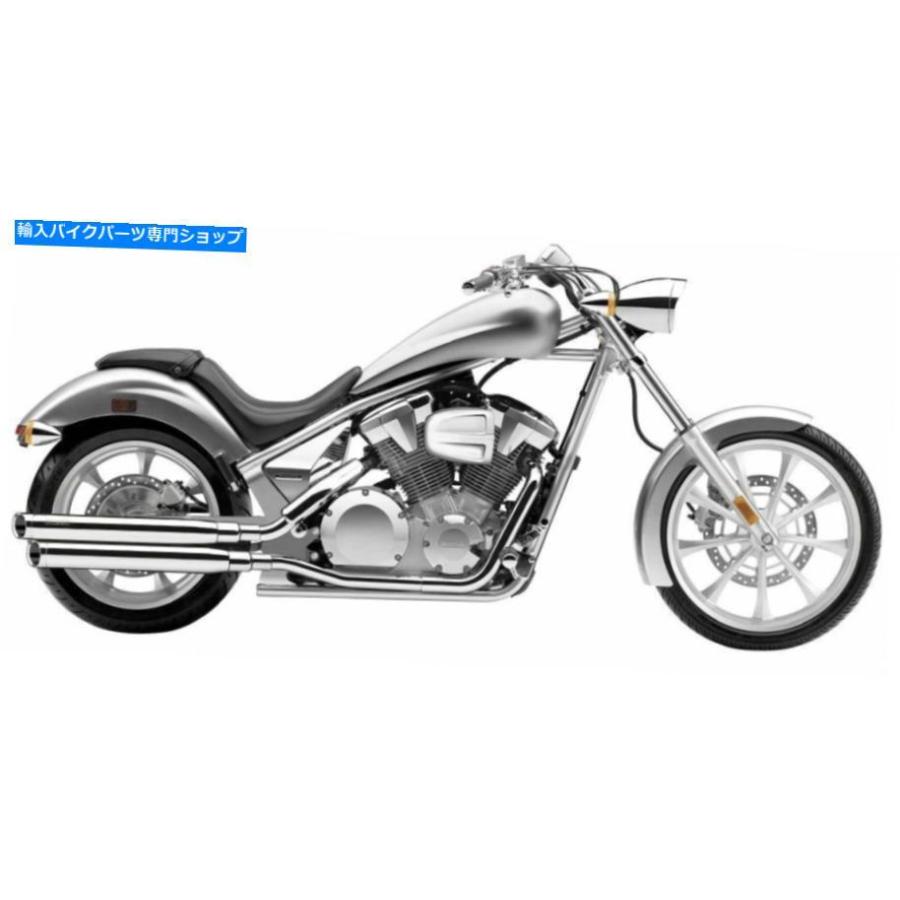 クローム部分品 COBRA 3「Honda VT1300CX FURY 2010-2020 Chromeの利益のビレットチップとスリップオン Cobra 3\" Slip-On with Billet tip For Honda" その他フレーム関連用品-車、バイク、自転車