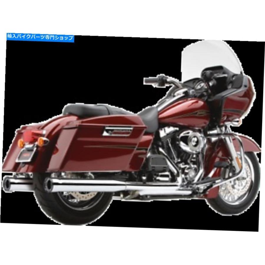 クローム部分品 コブラ3 \"スリップオンマフラー（Chrome）6070 Cobra 3\"" RPT Slip-On Mufflers (Chrome) 6070" フレーム-バイク