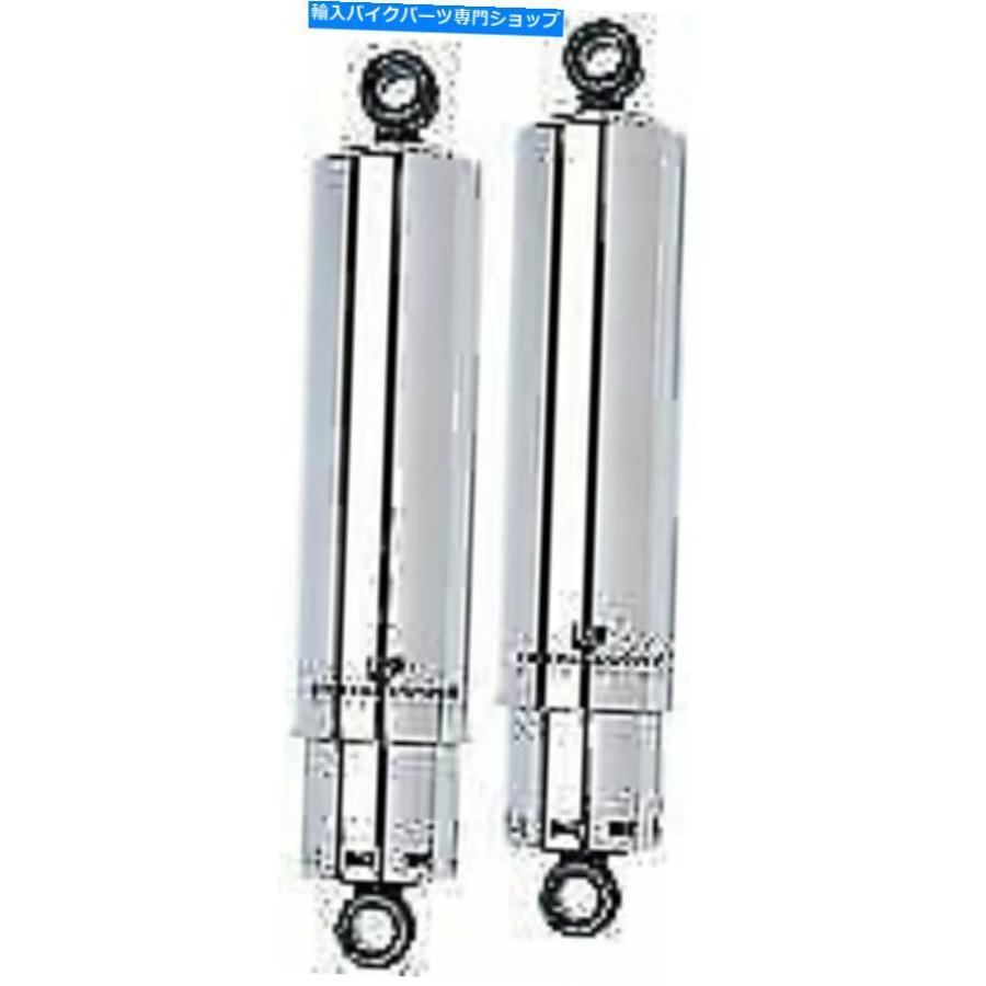 クロームパーツ カバー付きプログレッシブサスペンション412クロム13-1 / 2 \"スタンダードショック Progressive Suspension 412 Chrome 13-1/2\"" Stand"