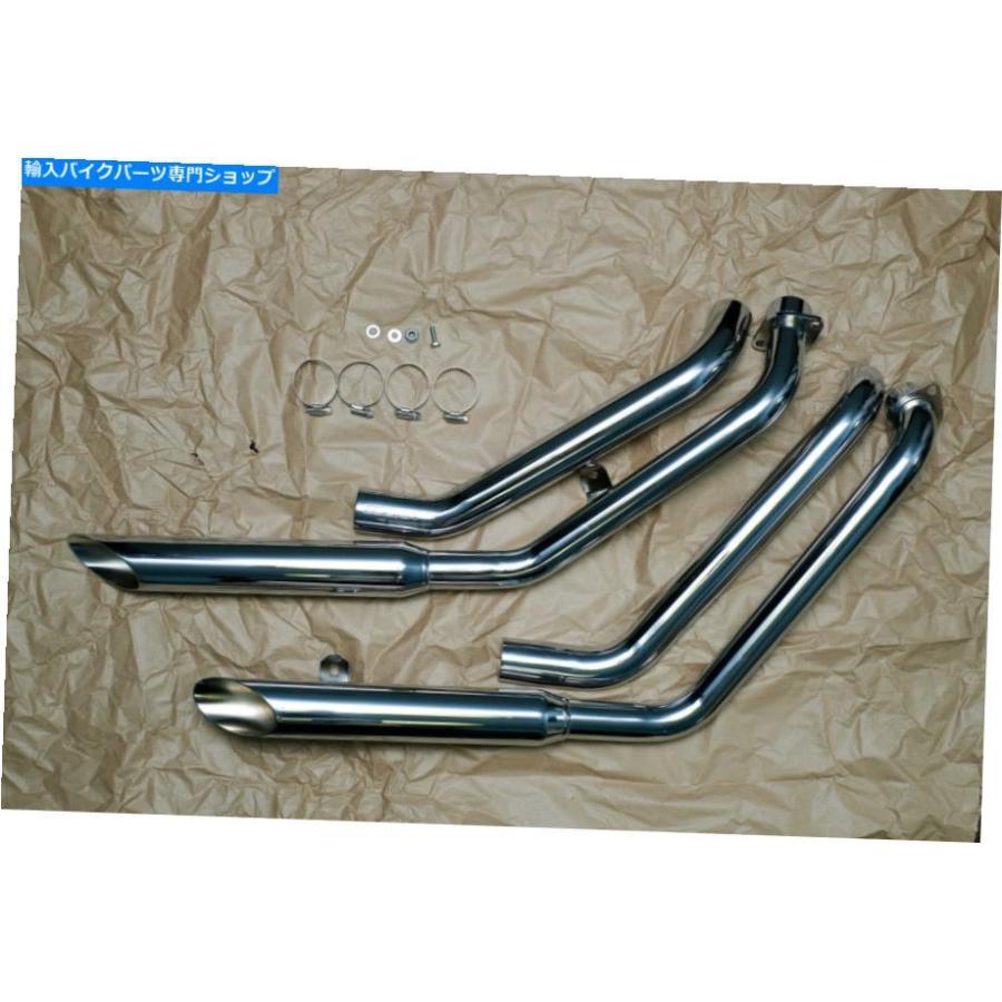 クロームパーツ COBRA Boulevard Classic Slashcut Exhast - '87 -'96 Honda VT1100C COBRA BOULEVARD CLASSIC SLASHCUT EXHAST - '87-'96 HONDA VT11