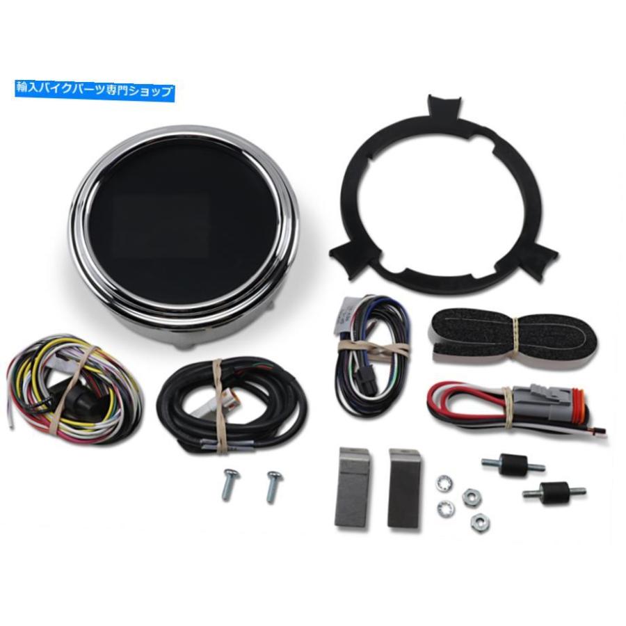 クローム部分品 ダコタデジタルMLXクロームスピードメーター99-03ハーリーダイナツーリングソフトFLSTF Dakota Digital MLX Chrome Speedometer 99-03 バイク-その他フレーム関連用品