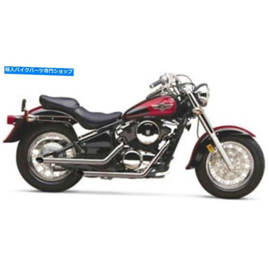クロームパーツ コブラ* Chrome * Boulevard 2 \"ドラッグパイプ/フルエキゾースト＃4264 VN800 Vulcan 95-05 Cobra *Chrome* Boulevard 2\"" Drag Pipes"