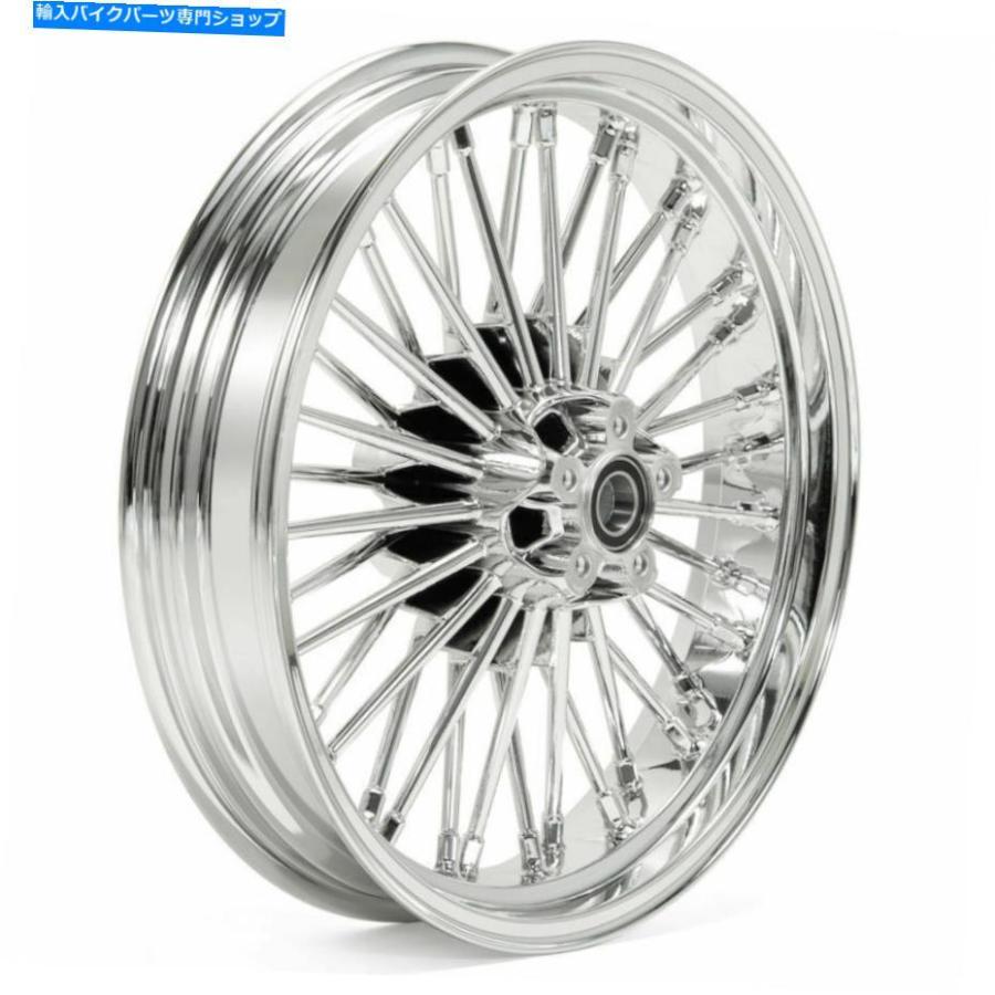 クロームパーツ クロージ・セットスマーク・ロント・セイールリード18x3.5 \"モーズーツーリングElectra Street Glide用 - オリジナルのタイトルを表示