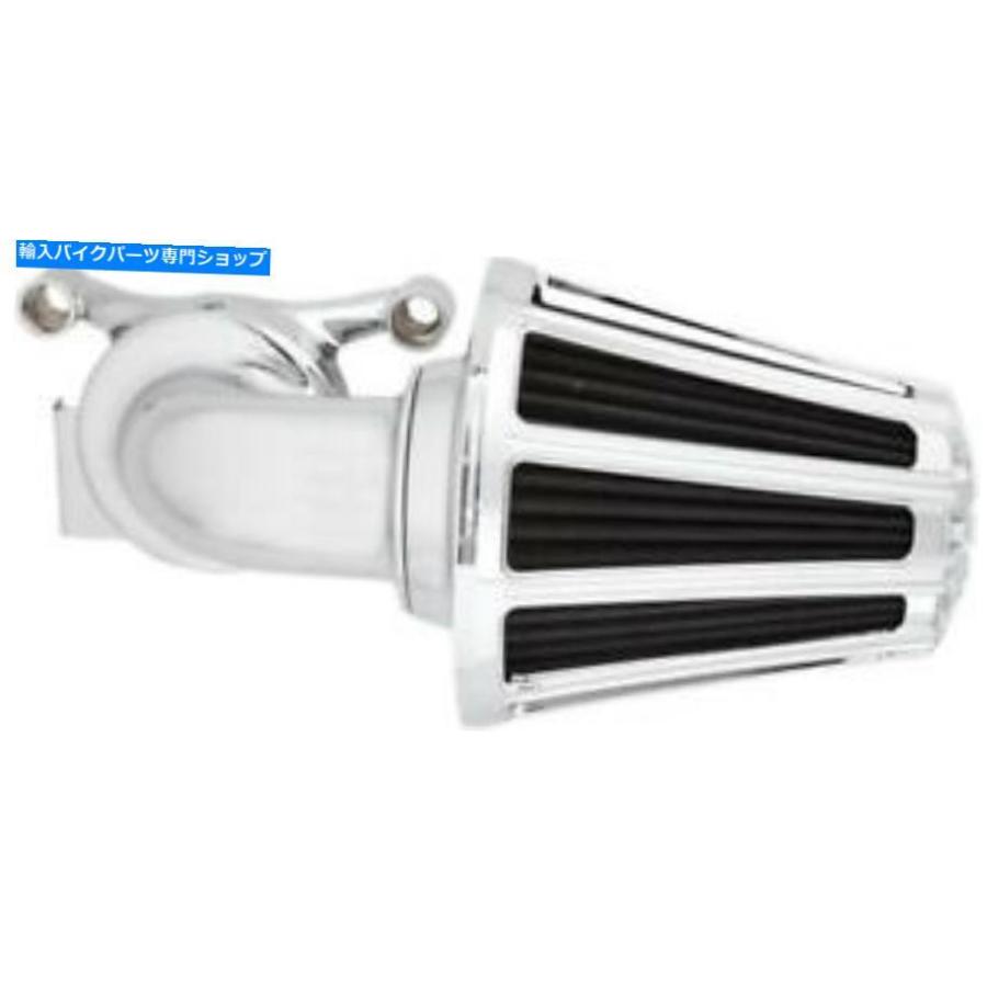クロームパーツ Arlen Ness Monster Sucker 90度空気クリーナーキット10ゲージクロム＃81-022 Arlen Ness Monster Sucker 90-Degree Air Cleaner Kit