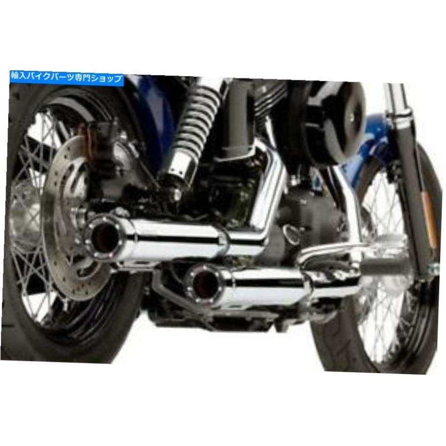 クロームパーツ コブラスリップオンRPTマフラー3 \"クロム＃6055ハーレーダビッドソンダイナ Cobra Slip-On RPT Mufflers 3\"" Chrome #6055 Harley Davi"