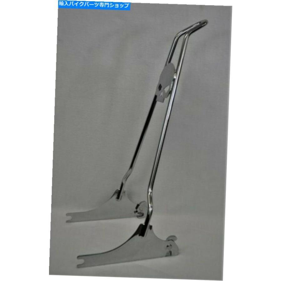 クロームパーツ Chrome 2006-2017 DYNAクイックリリーススカルシスバー - 24 \" CHROME 2006-2017 Dyna Quick Release Skull Sissy Bar - 24\"の画像