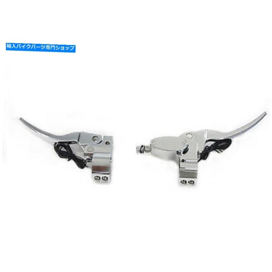 クロームパーツ ChromeハンドルバーコントロールキットはHarley-Davidsonにフィットします Chrome Handlebar Control Kit fits Harley-Davidson