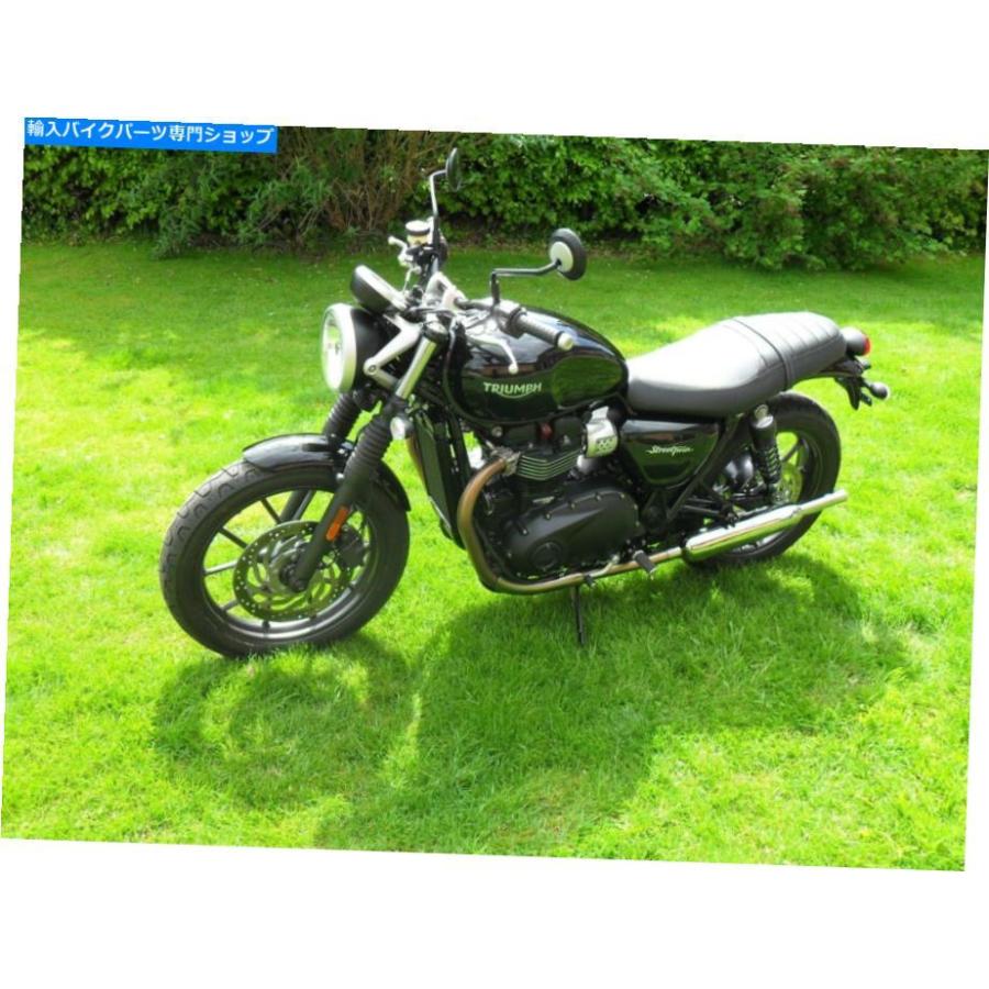 クロームパーツ Triumph Street Twin Emailests Norman Hyde Toga Classic Chromeスリップオン Triumph Street Twin Exhausts Norman Hyde TOGA CLASS