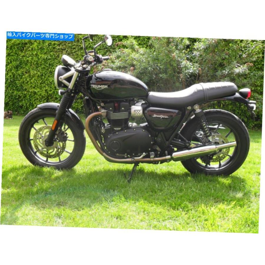 クロームパーツ Triumph Street Twin Emailests Norman Hyde Toga