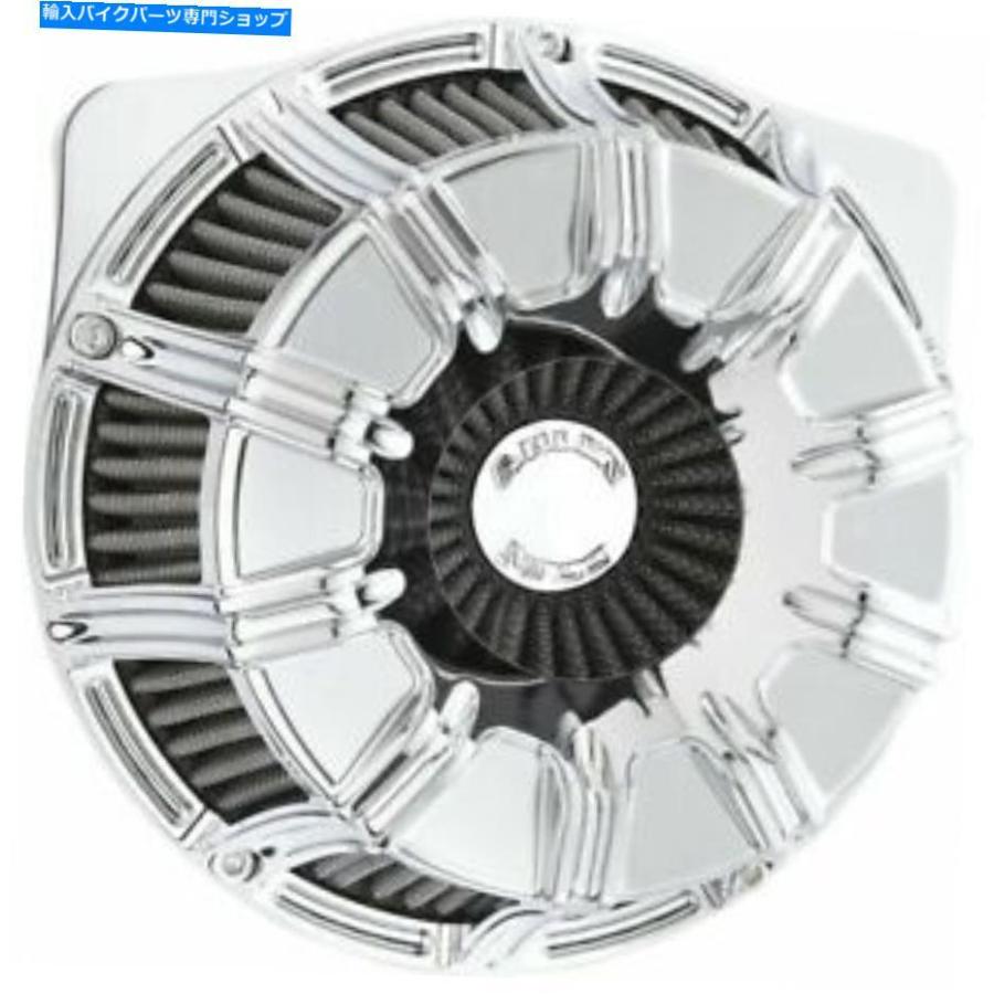クロームパーツ V-Twin Chrome 10-Gauge用のArlen Ness 18-942逆シリーズエアクリーナキット Arlen Ness 18-942 Inverted Series Air Cleaner Kits fo