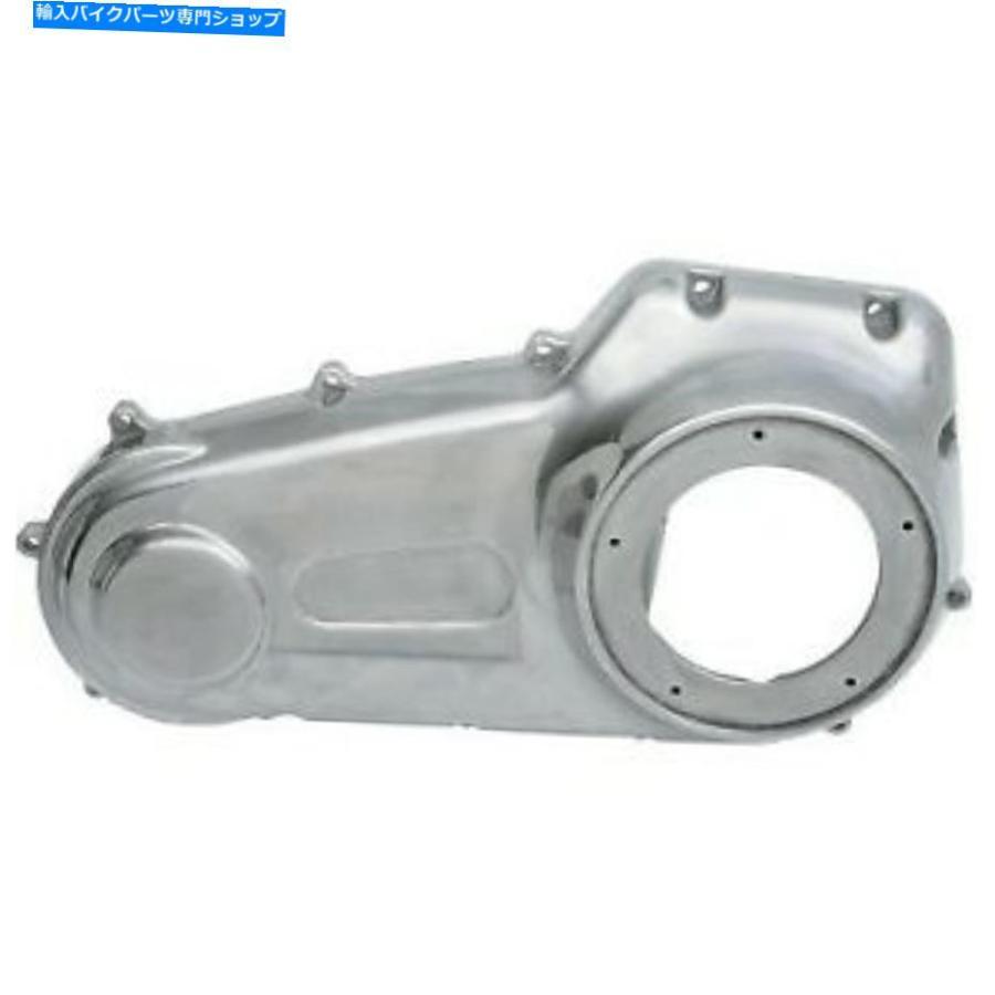 クロームパーツ ドラッグスペシャリティクローム外側プライマリーカバー07-17ソフト Drag Specialties Chrome Outer Primary Cover for Harley 07-17