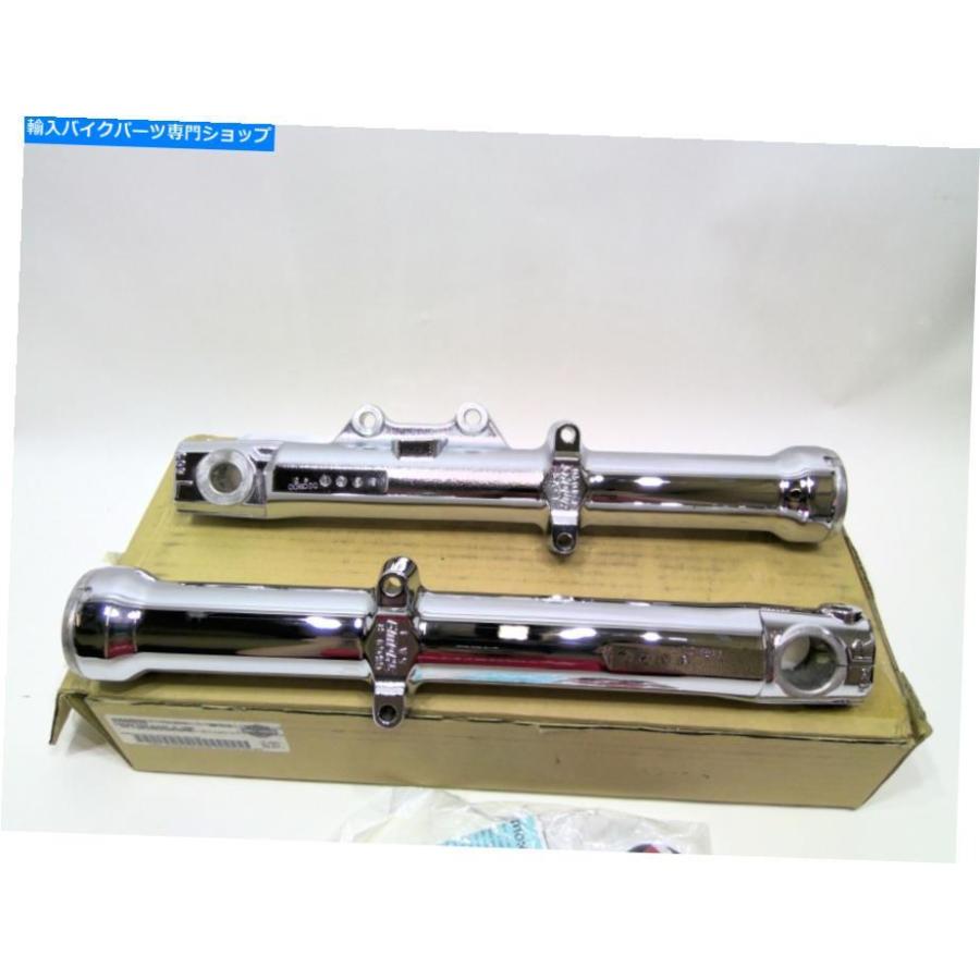 クロームパーツ NOS純正ハーレー2011-2020 XLクロームフォークスライダー45500226 NOS Genuine Harley 2011-2020 XL Chrome Fork Sliders 45500226