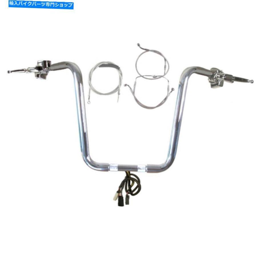 クローム部分品 1 1/4 \"Chrome Narrow 16\""赤ちょうちんCMPT一揃いの道具2008-2013ハーレーロードキングW /回航なしABS 1 1/4\"" Chrome Narrow 16\"" Bar Cmpt Kit 2" その他フレーム関連用品-バイク