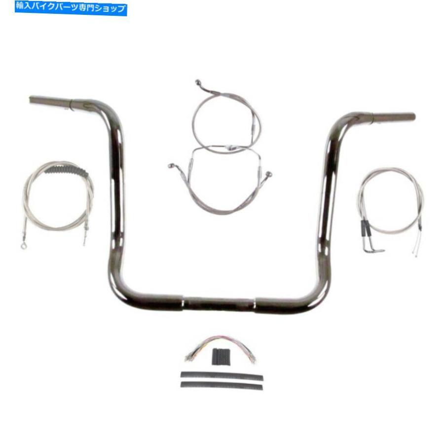 クローム部分品 1 1/4 \"Chrome 16\""ハンドルバーキット1996-2006ハーレーエレクトラストリートグライドクルーズ 1 1/4\"" Chrome 16\"" Handlebar Kit 1996" その他フレーム関連用品-車、バイク、自転車-バイク